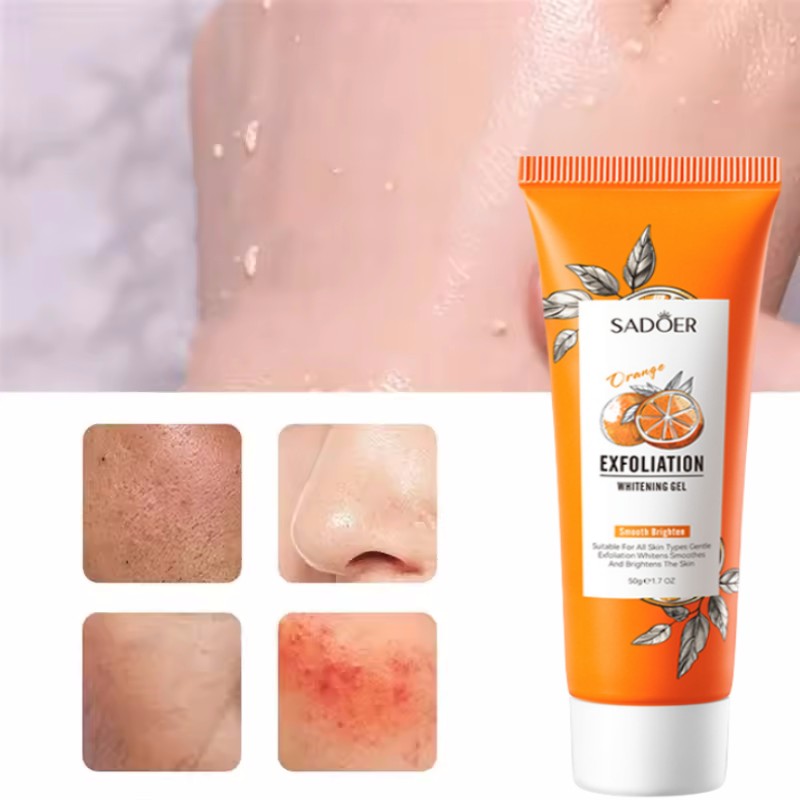 Orange Exfoliating Peeling Gel - đánh giá và giá Ceramide Moisturizer