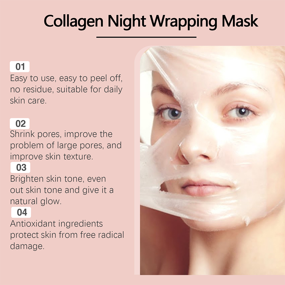 Collagen Peel Off Facial Mask  - đánh giá và giá Skincare Ms Glow