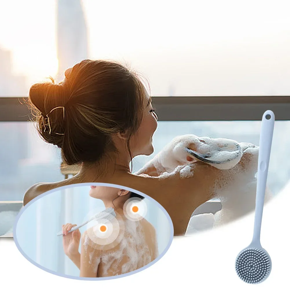 Silicone Long Handle Shower Br - đánh giá và giá Skincare B Erl