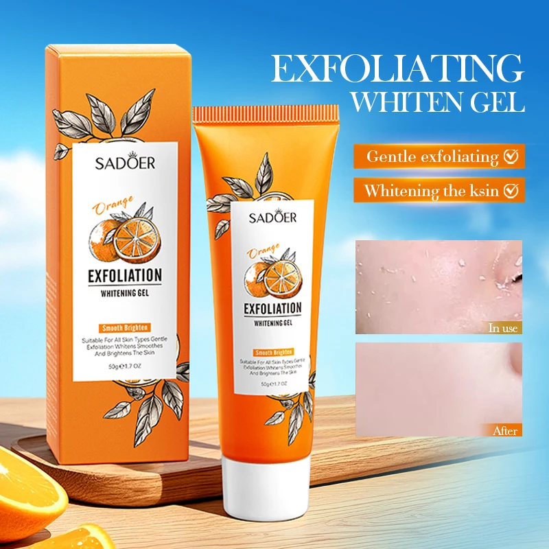 Orange Exfoliating Peeling Gel - đánh giá và giá Ceramide Moisturizer