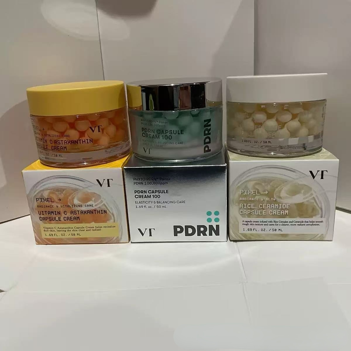 VT 100,000ppm PDRN Capsule Cre - đánh giá và giá Ceramide Moisturizer