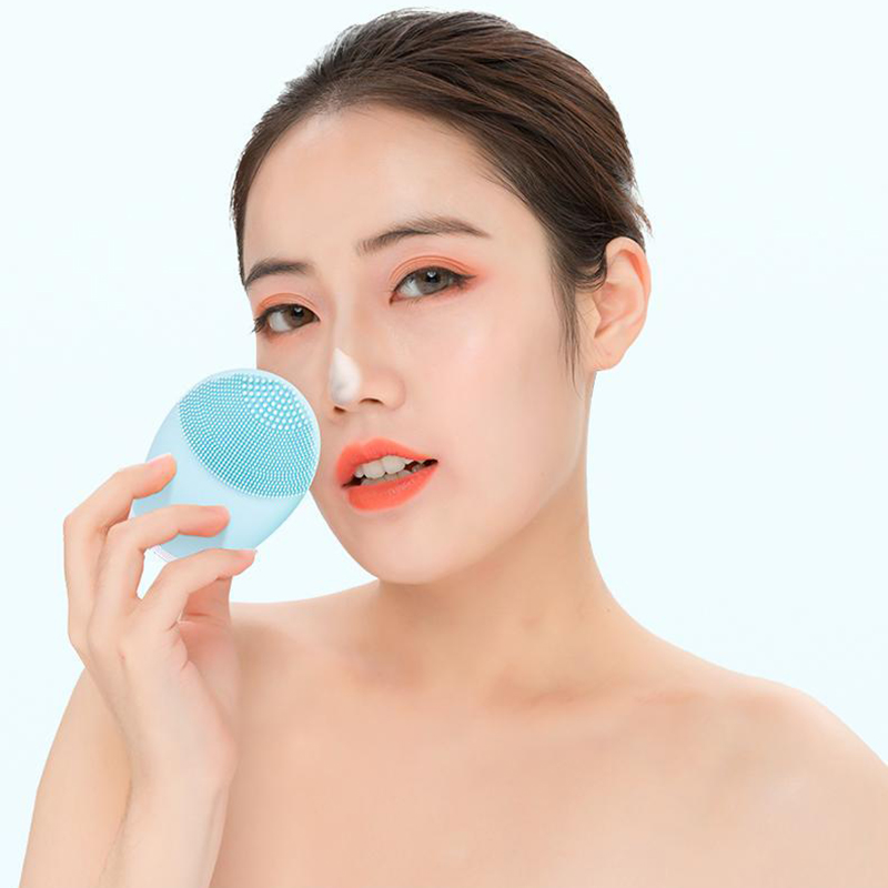 Điện Silicone Sữa rửa mặt mass - đánh giá và giá Skincare B Erl